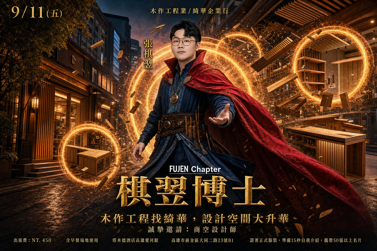 棋翌博士(木作工程)主題簡報 EDM